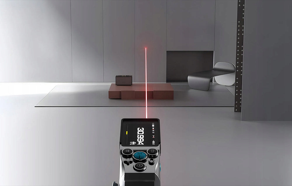 Mileseey XTAPE1 Laser Rangefinder Tape 100M IPS Bluetooth USB-C P2P 3.5M Protection rating IP54
