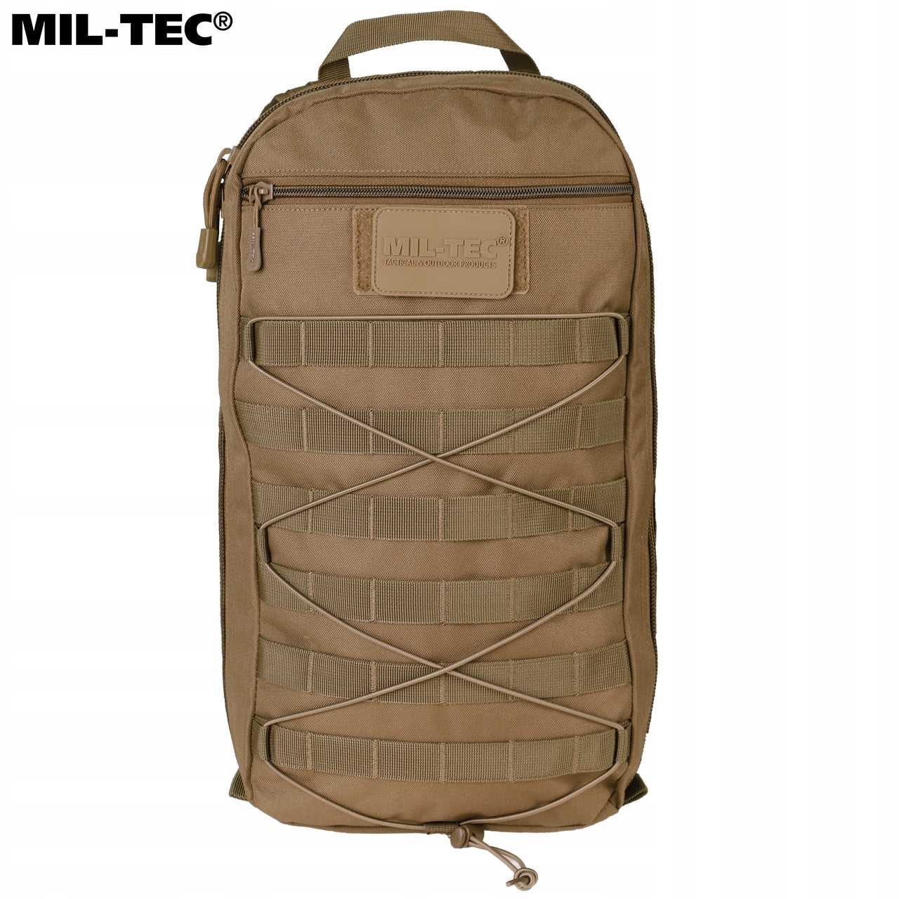 Military Hiking Backpack MIL-TEC CORE DAYPACK Municipal Molle 15L Coyote Brand Mil-Tec