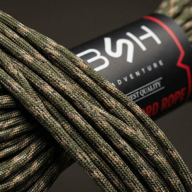 Military Paracord Cable BSH 30m Camo Strong Up to 180 KG Manufacturer code BR005D