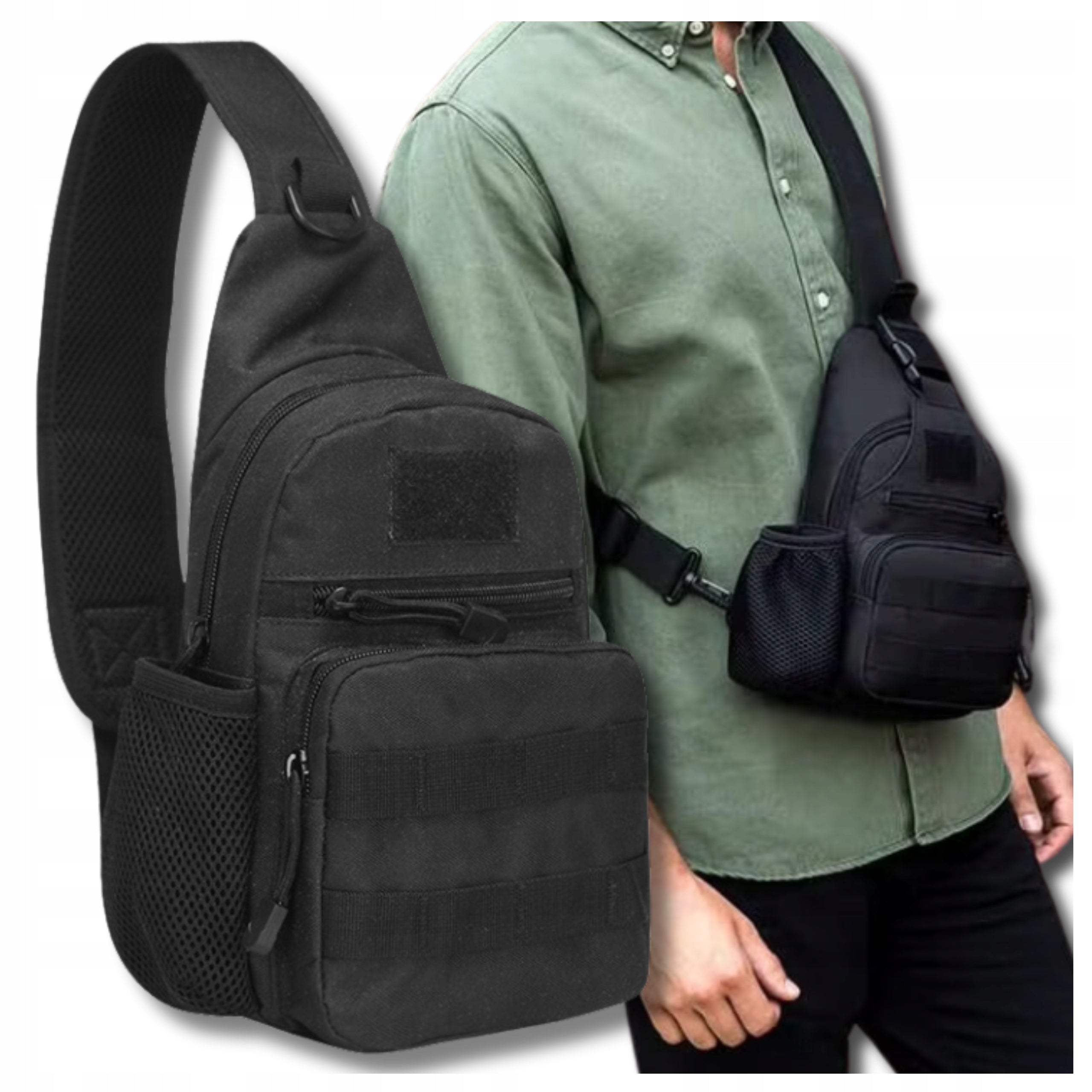 Military Tactical Backpack SURVIVAL Shoulder Bag Men's Black Urban Brand EdiBazzar