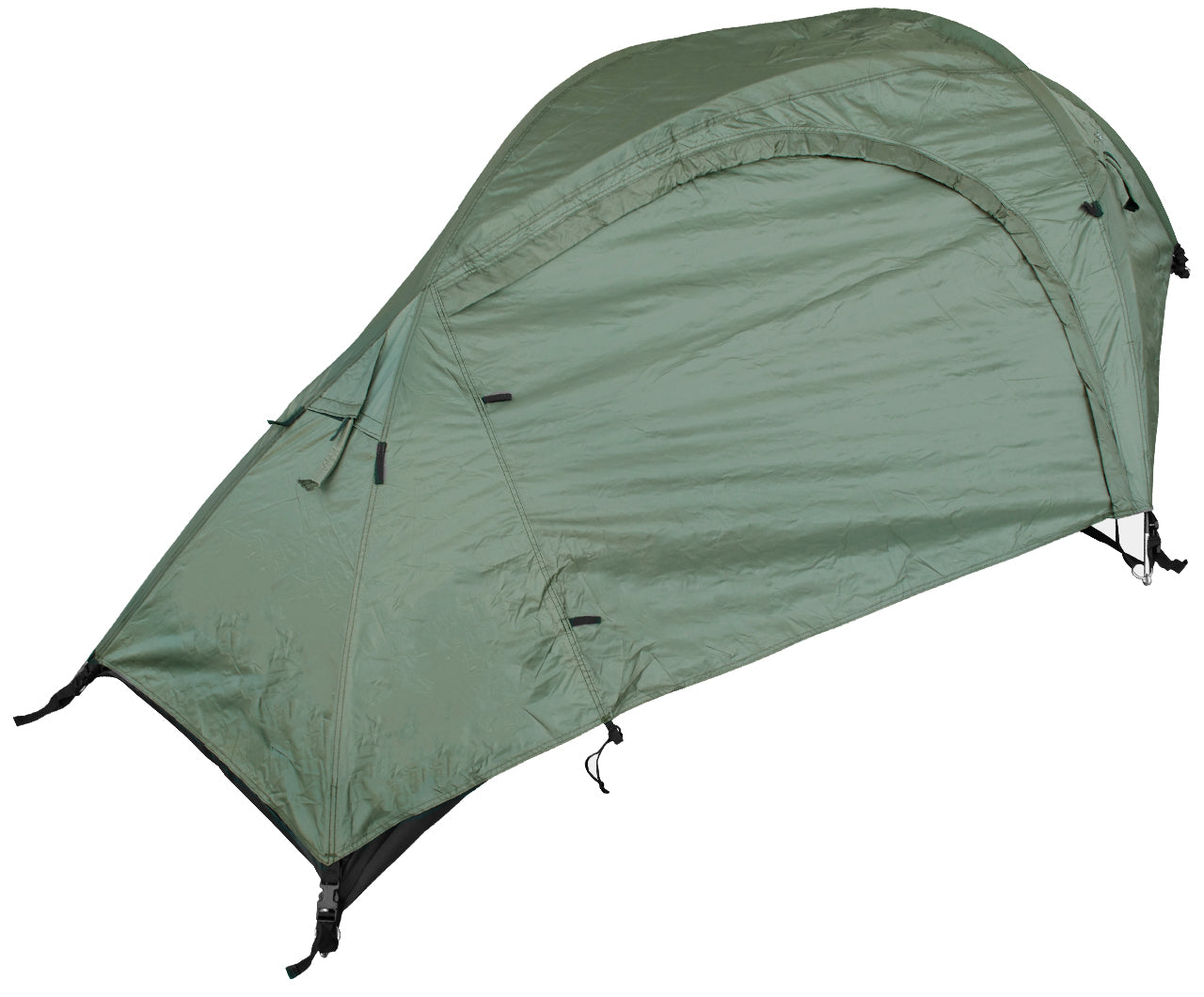 Military Tent 1-Person Mil-Tec Recom 135x240x80 cm Waterproof Olive Kind travel