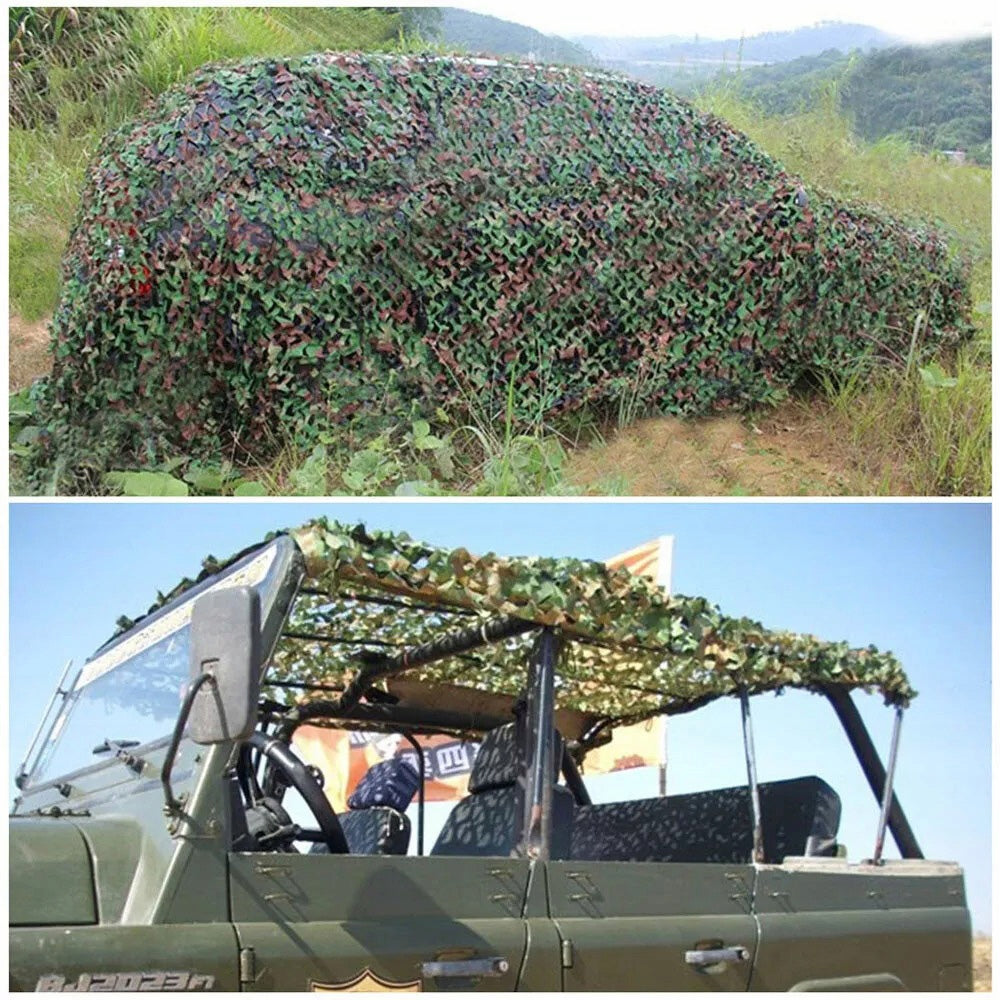 Military camouflage net, 4x6m, for garden, shading net Product weight with unit packaging 1.44 kg