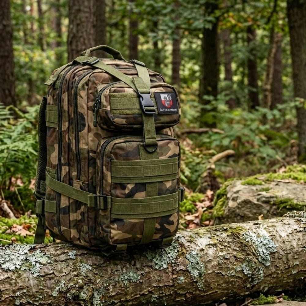 Military tactical backpack military tourist camo 35L survival Husarz Packaging status original
