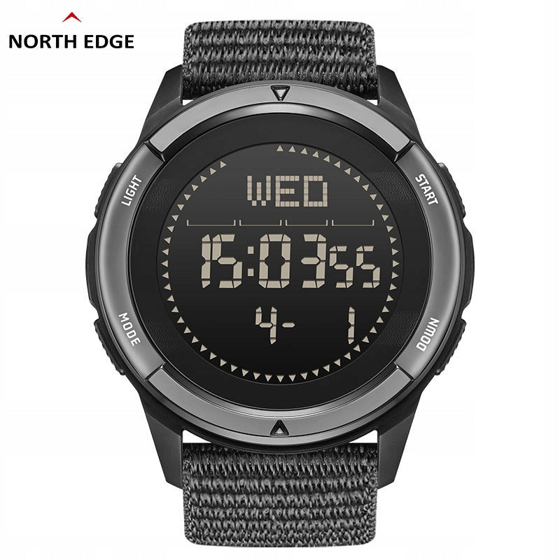 Military watch North Edge ALPS black compass