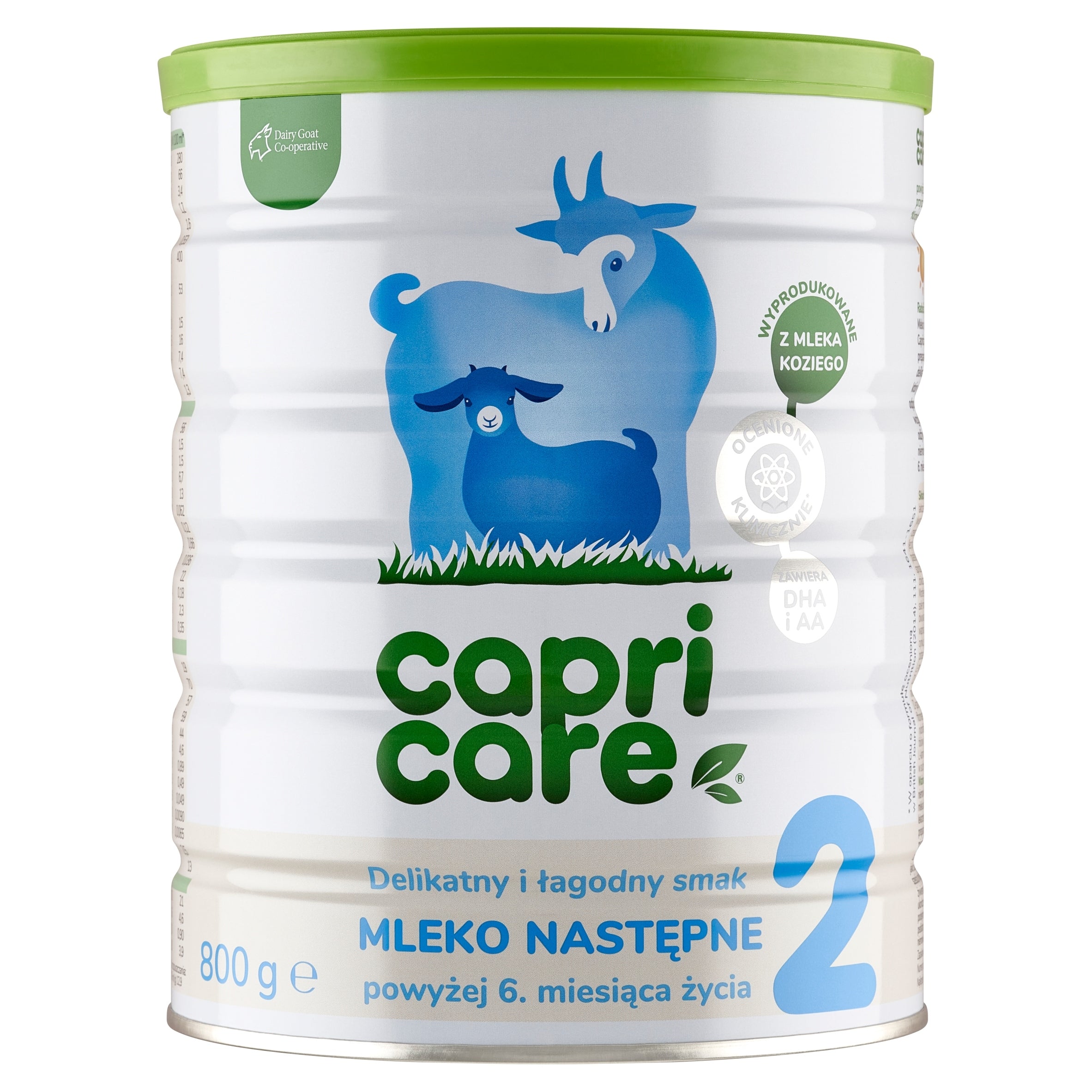 Milk CAPRICARE 2 800g Manufacturer code 2C800