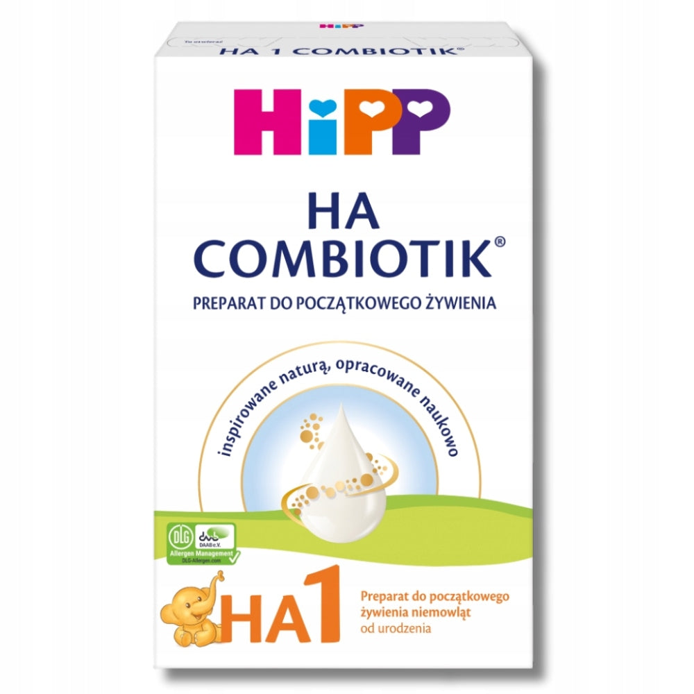Milk HiPP HA 1 Combiotik 350g HYPOALLERGENIC Milk from birth