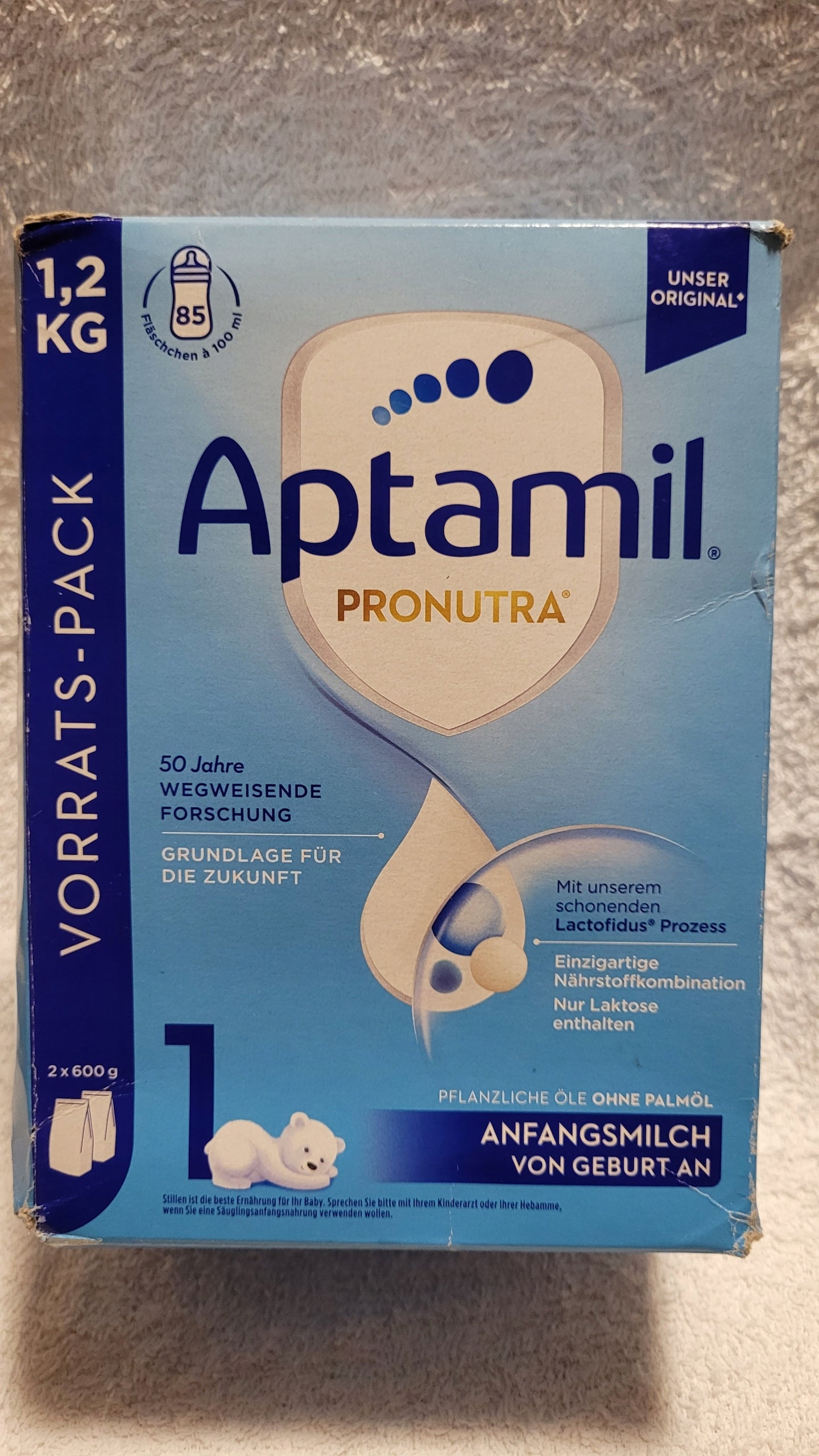 Milk powder Aptamil 1 PRONUTRA 1.2KG