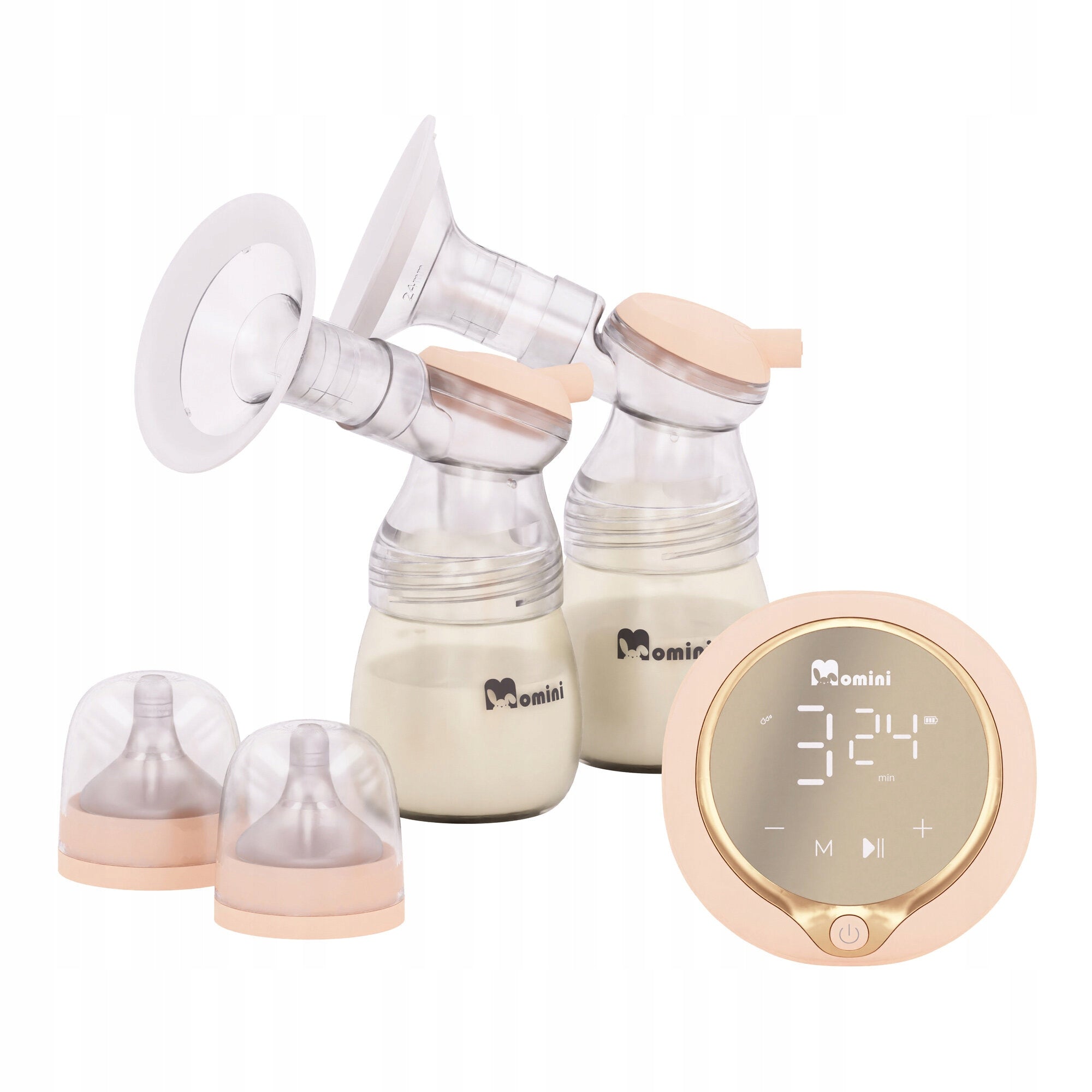 MilkySilky MOMINI dual wireless electronic breast pump Packaging status original