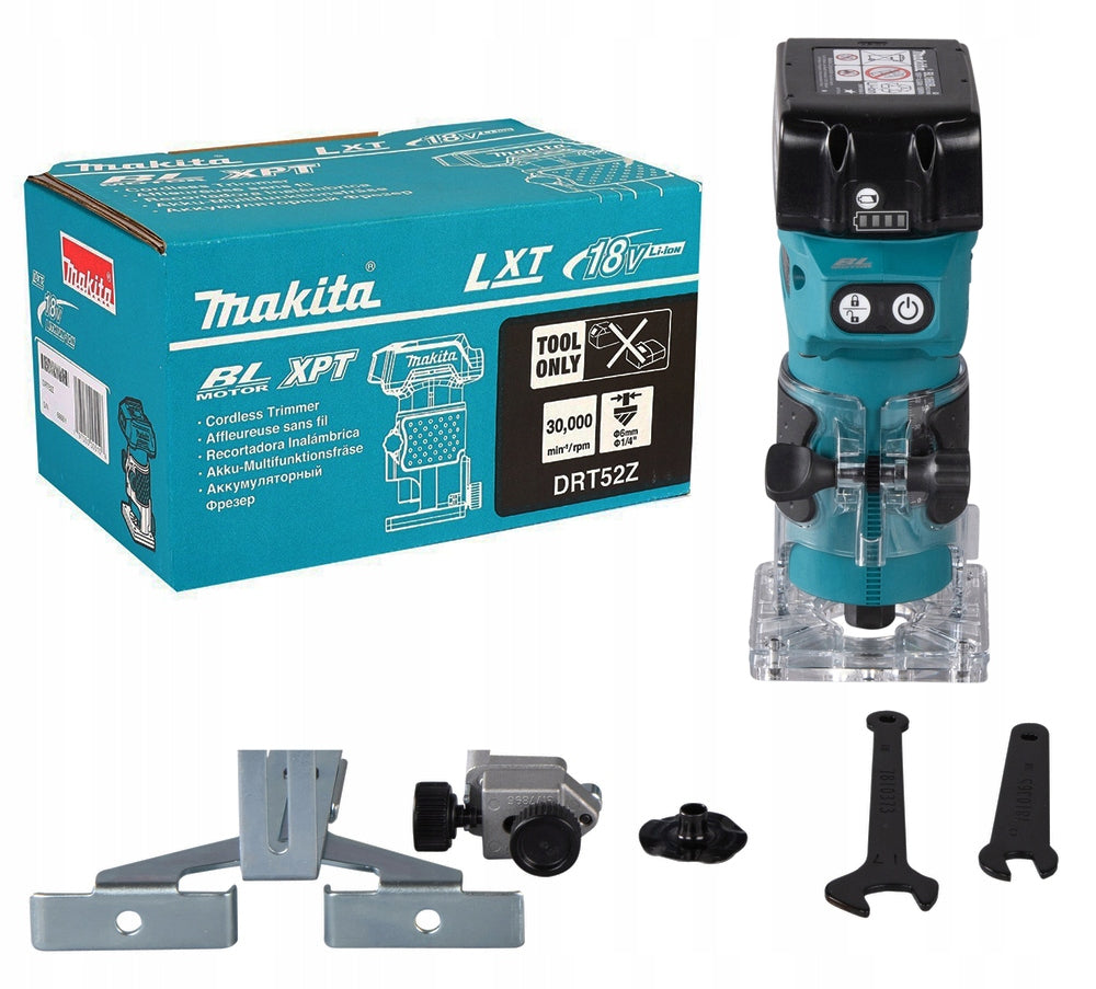 Milling machine Makita LXT 18V DRT52Z 6 mm