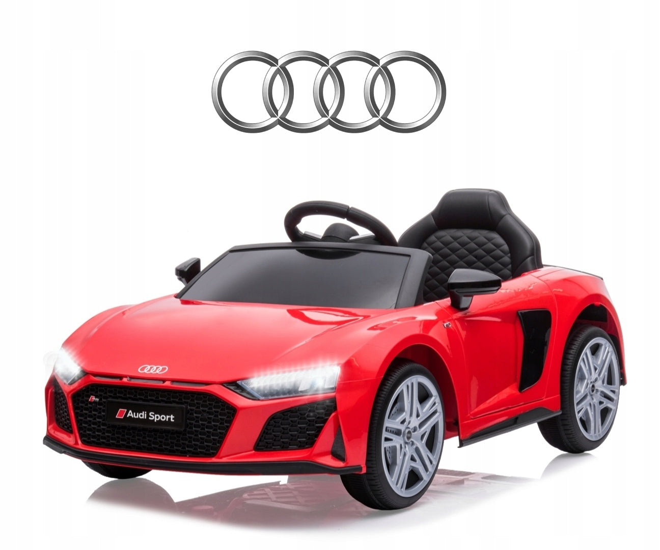 Milly Mally Battery-operated car LED headlights Audi R8 Spyder Brand Milly Mally