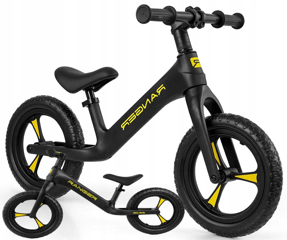 Milly bike for 2 3 year old Ranger BLACK 2+