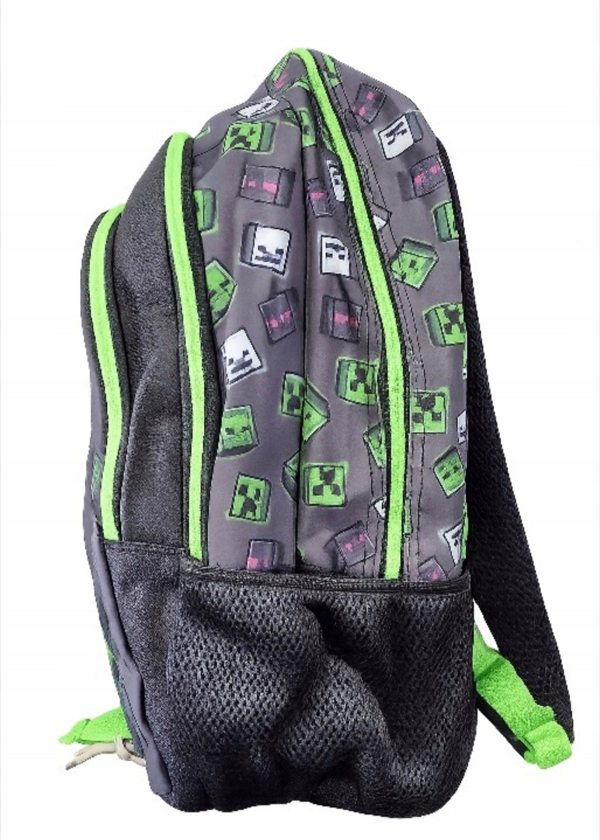 Minecraft JACOB COMPANY multi-chamber school backpack black, green Brand JACOB COMPANY