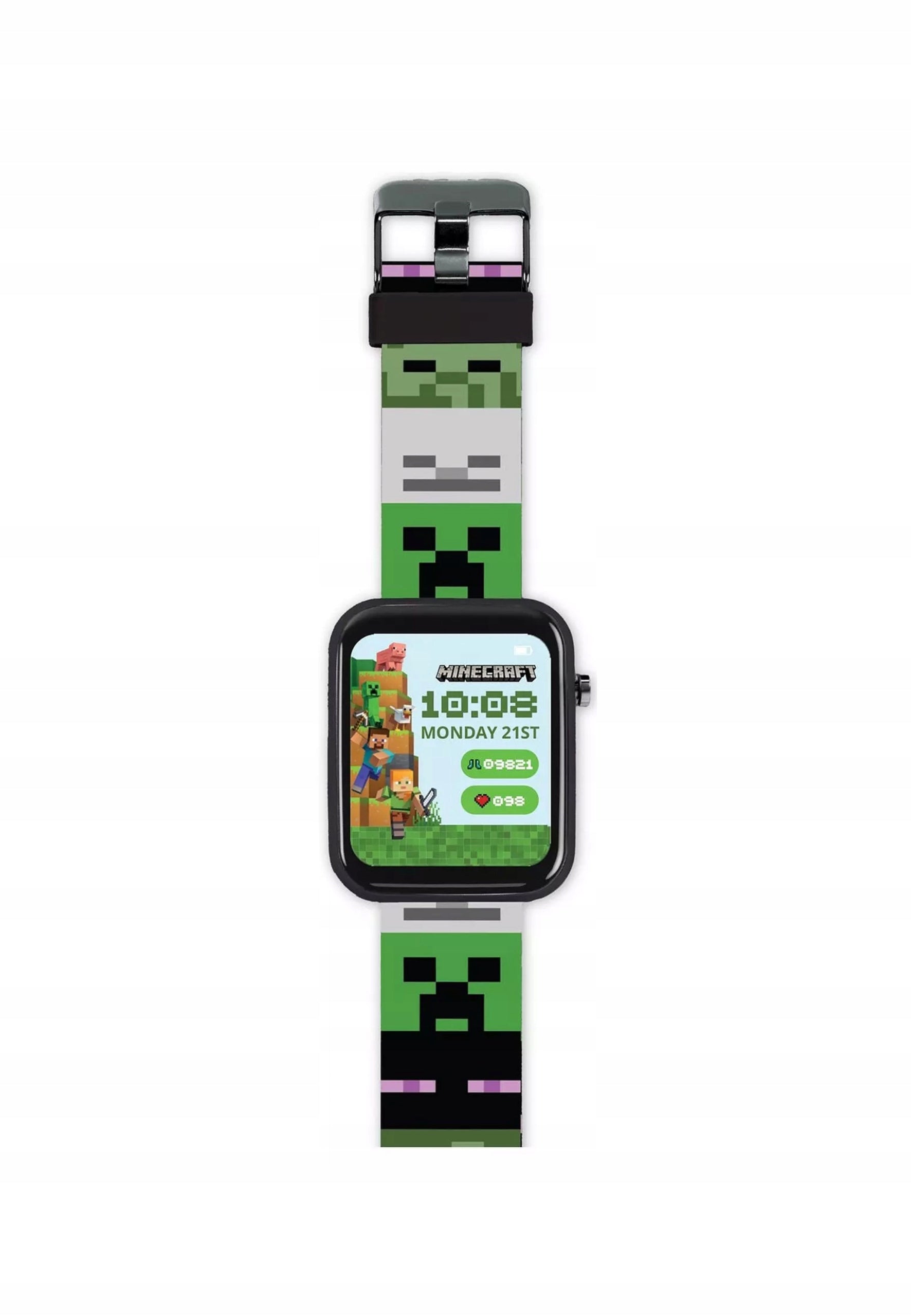 Minecraft Kids Smartwatch, Multicolor, Multicrystal, Metal/Plastic, Packaging status original