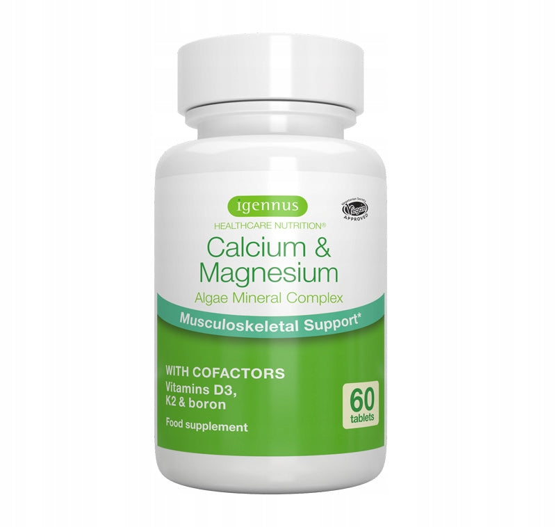 Mineral COMPLEX of Marine ALGAE CALCIUM MAGNESIUM vitamin K2 D3 Bor Healthy Bones