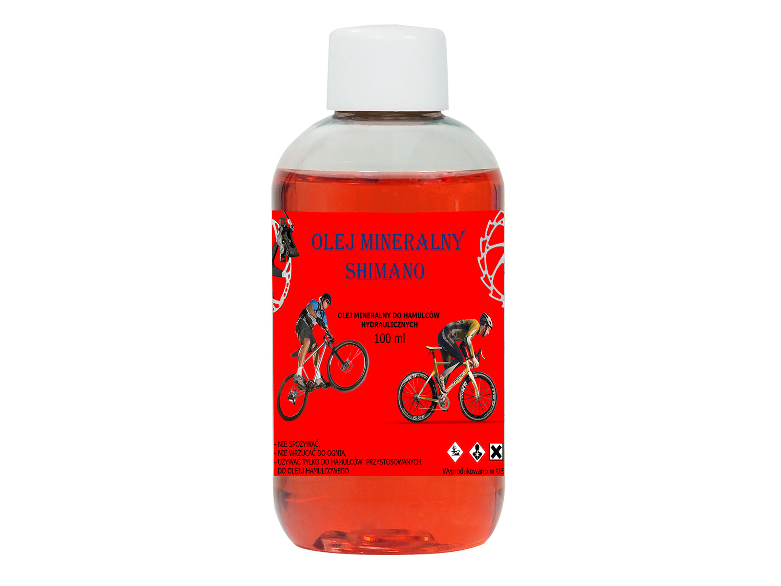Mineral oil SHIMANO for hydraulic brakes 100ml