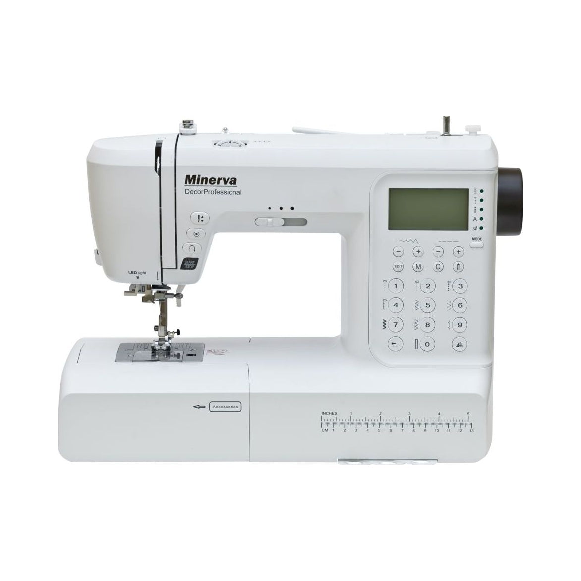 Minerva DecorProfessional computer sewing machine 400 stitches