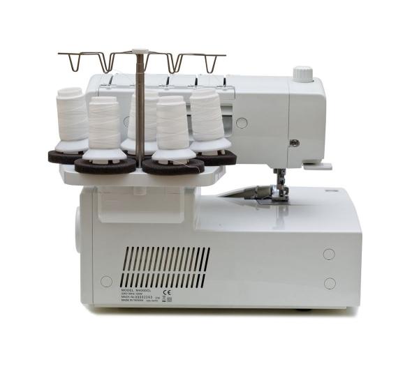 Minerva M4000CL Coverlock sewing machine Dominant color white
