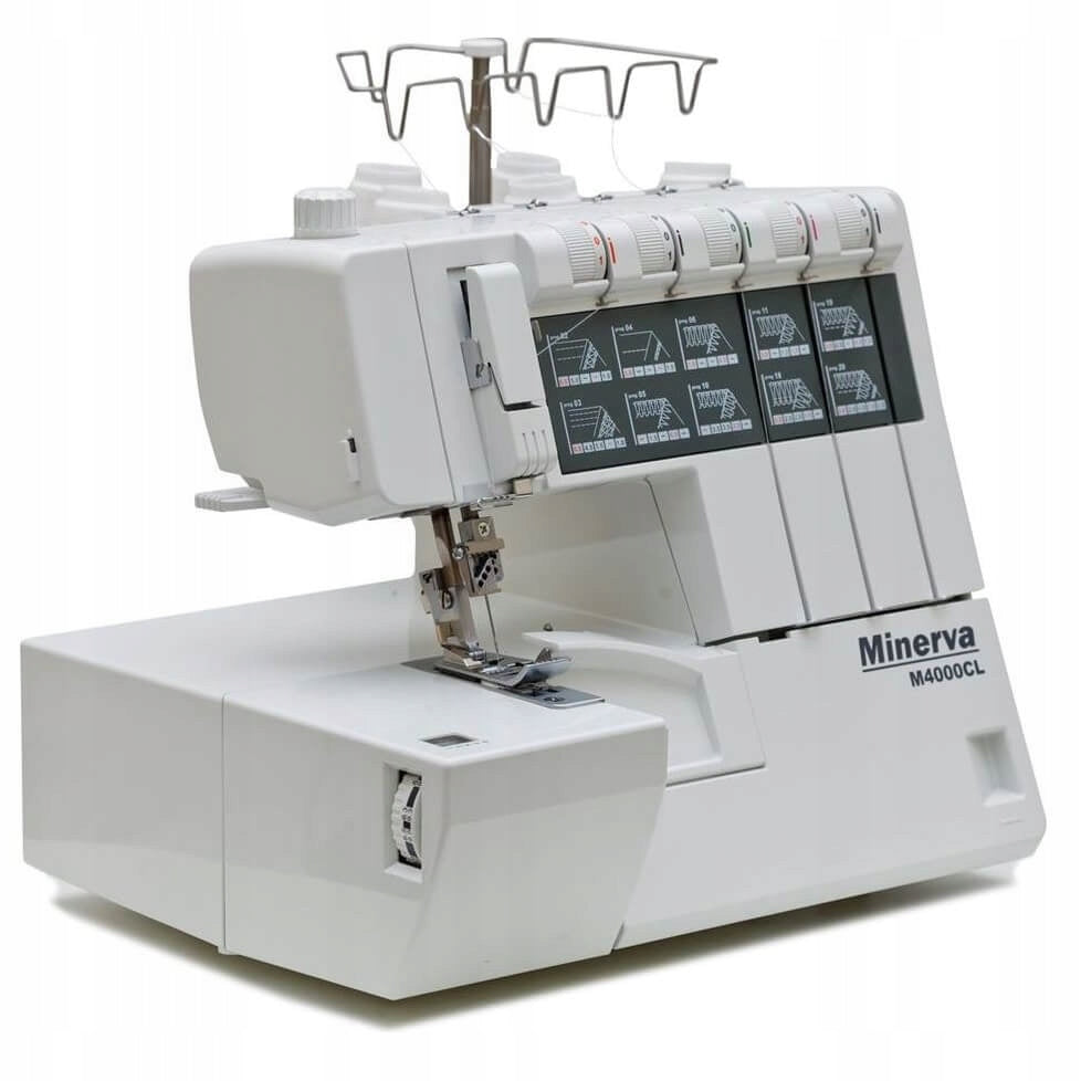 Minerva M4000CL Coverlock sewing machine Manufacturer code M4000CL