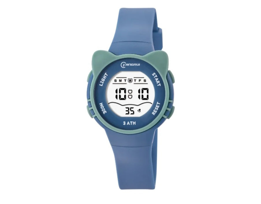 Mingrui MR2206L Kids Digital Watch, Blue