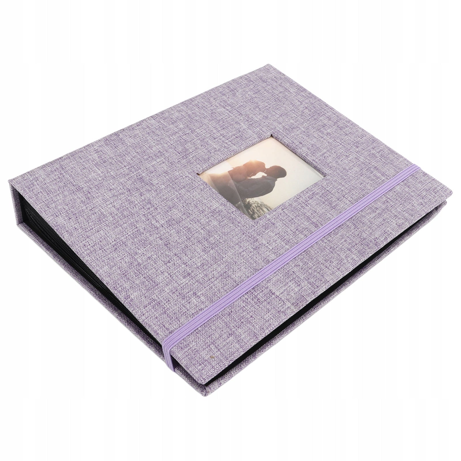 Mini 3 Inch Cotton Hemp Fabric Photo Album, 208 57