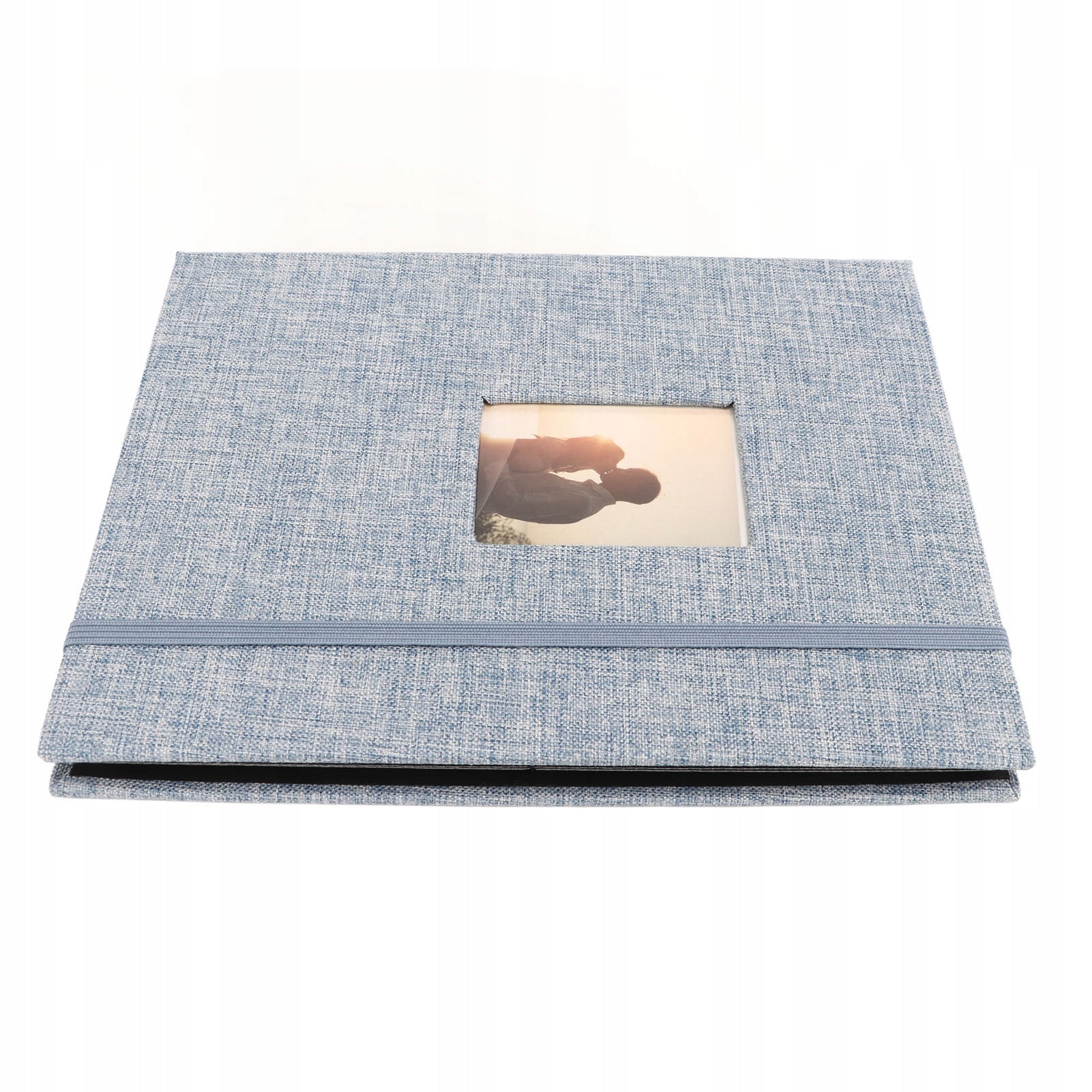 Mini 3 Inch Cotton Hemp Fabric Photo Album, 208 YW Brand no brand