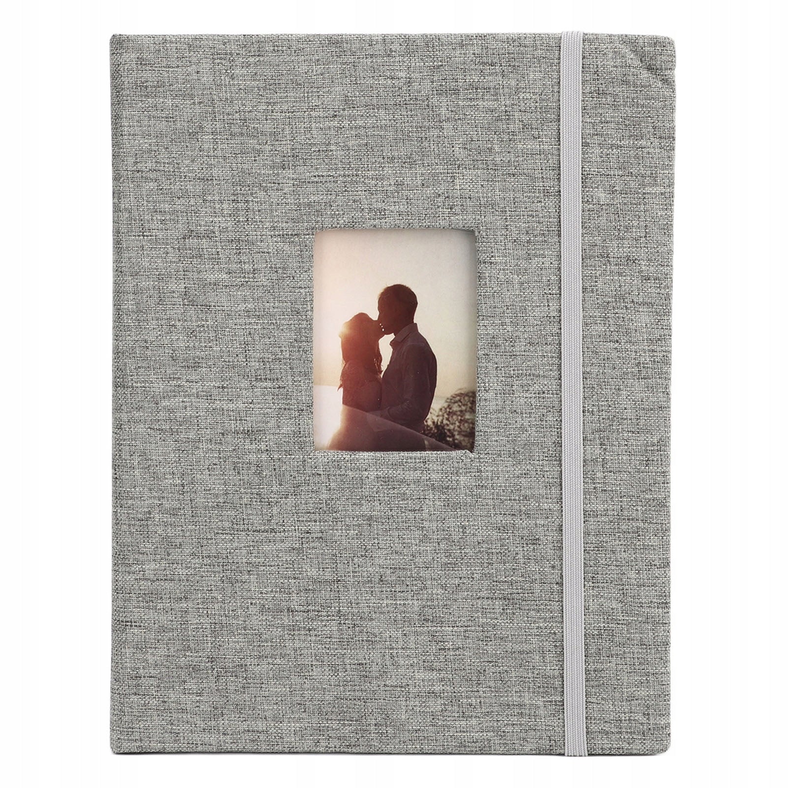 Mini 3in photo album Cotton Hemp Wheven Shell 208 Pocket FE Model 6887SOQY