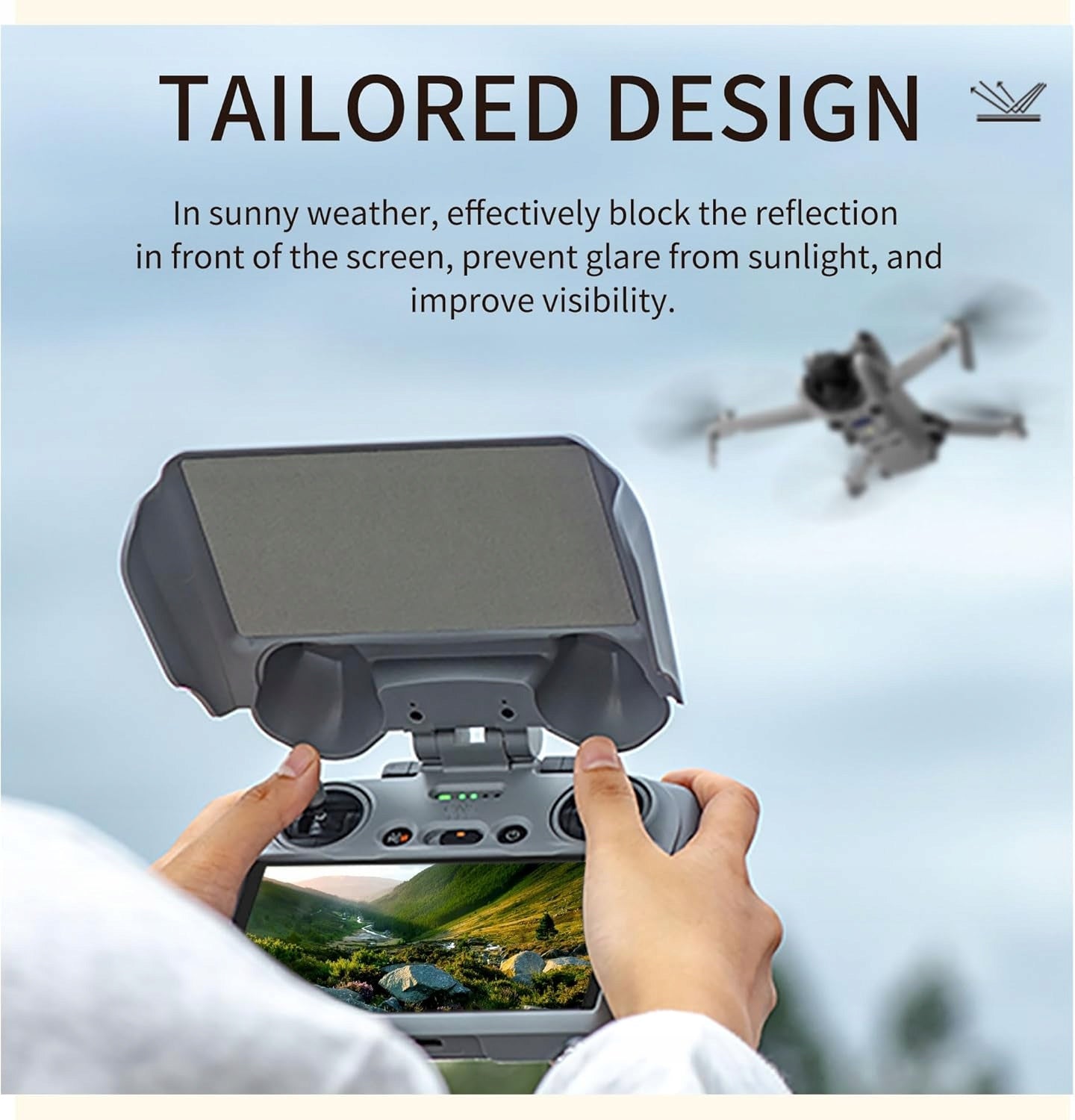Mini 4 Pro 2 in 1 RC 2 Controller Sun Hood, for DJI Mini 4 Pro/Air 3 RC 2 EAN (GTIN) 6932425434358
