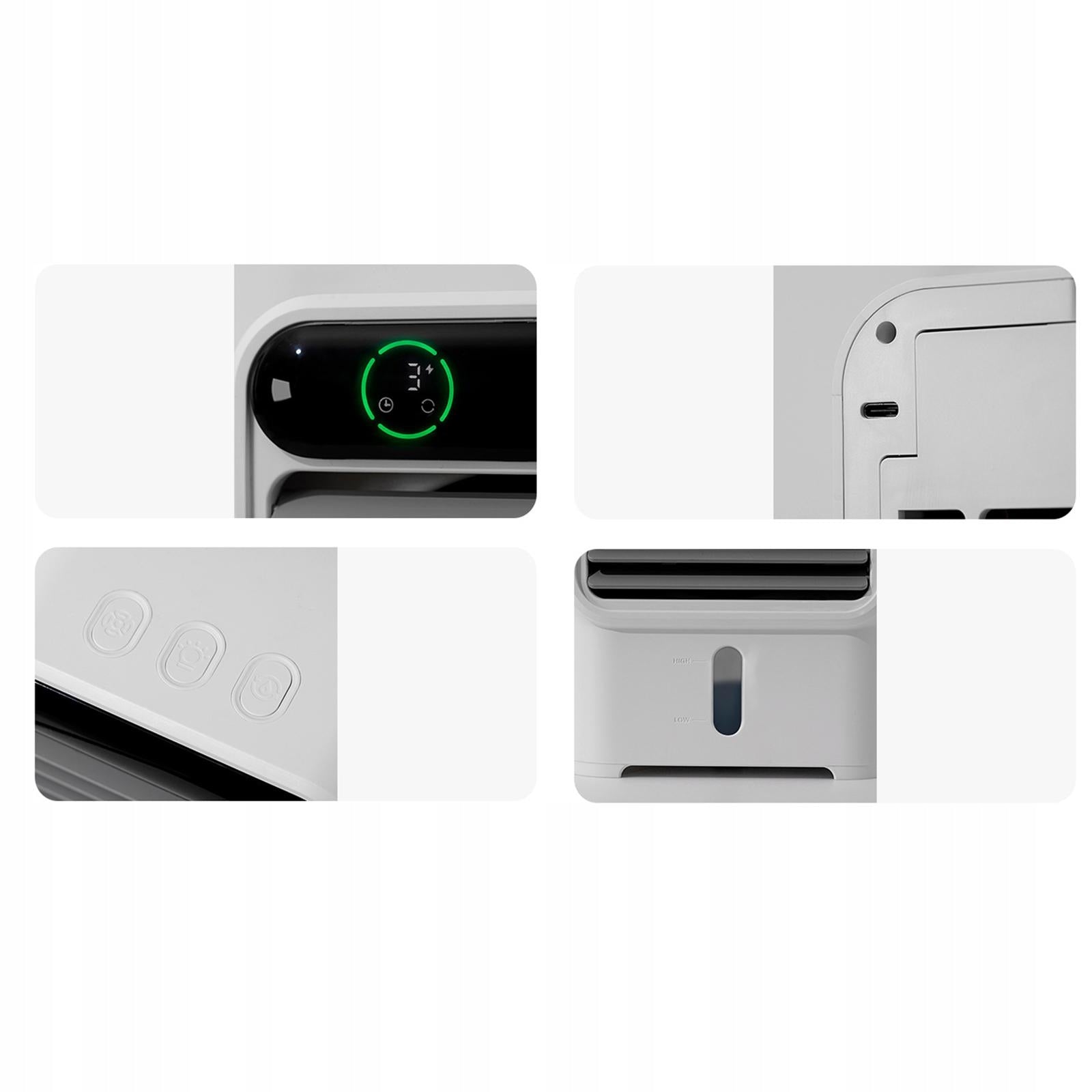 Mini Air Conditioner Desktop Cooling 500ml Timer Range of energy efficiency classes A+++ - D
