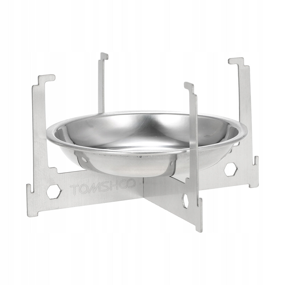 Mini Alcohol Cooker with Spirit Burner Portable Mini Ultra Light