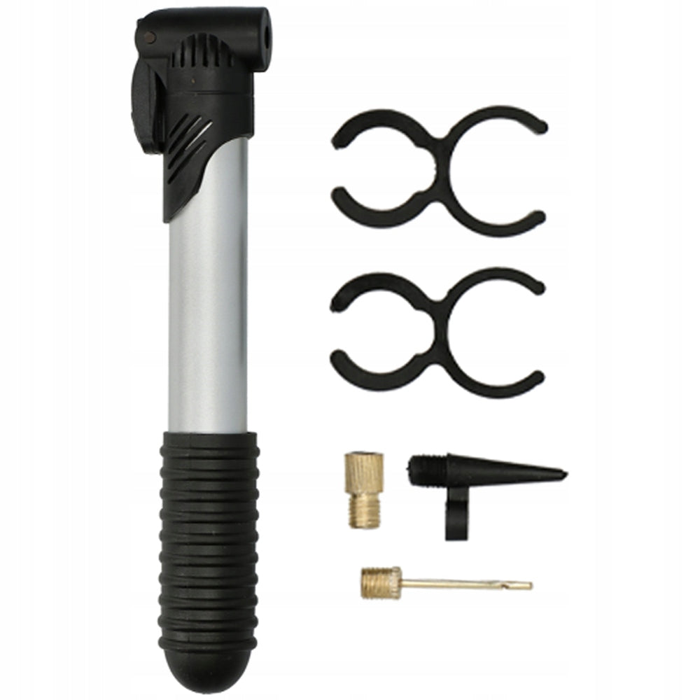 Mini Aluminum Bicycle Pump Dunlop 8bar For Ball Blower Bike
