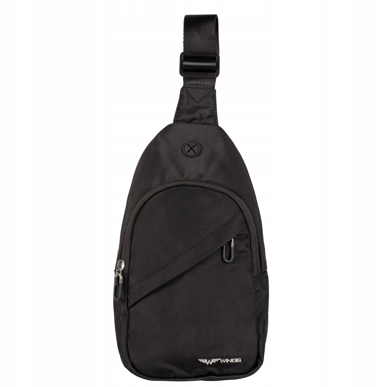 Mini Backpack worn over the shoulder or Bum Bag Crossbody One Harness Wings 007C Brand Wings