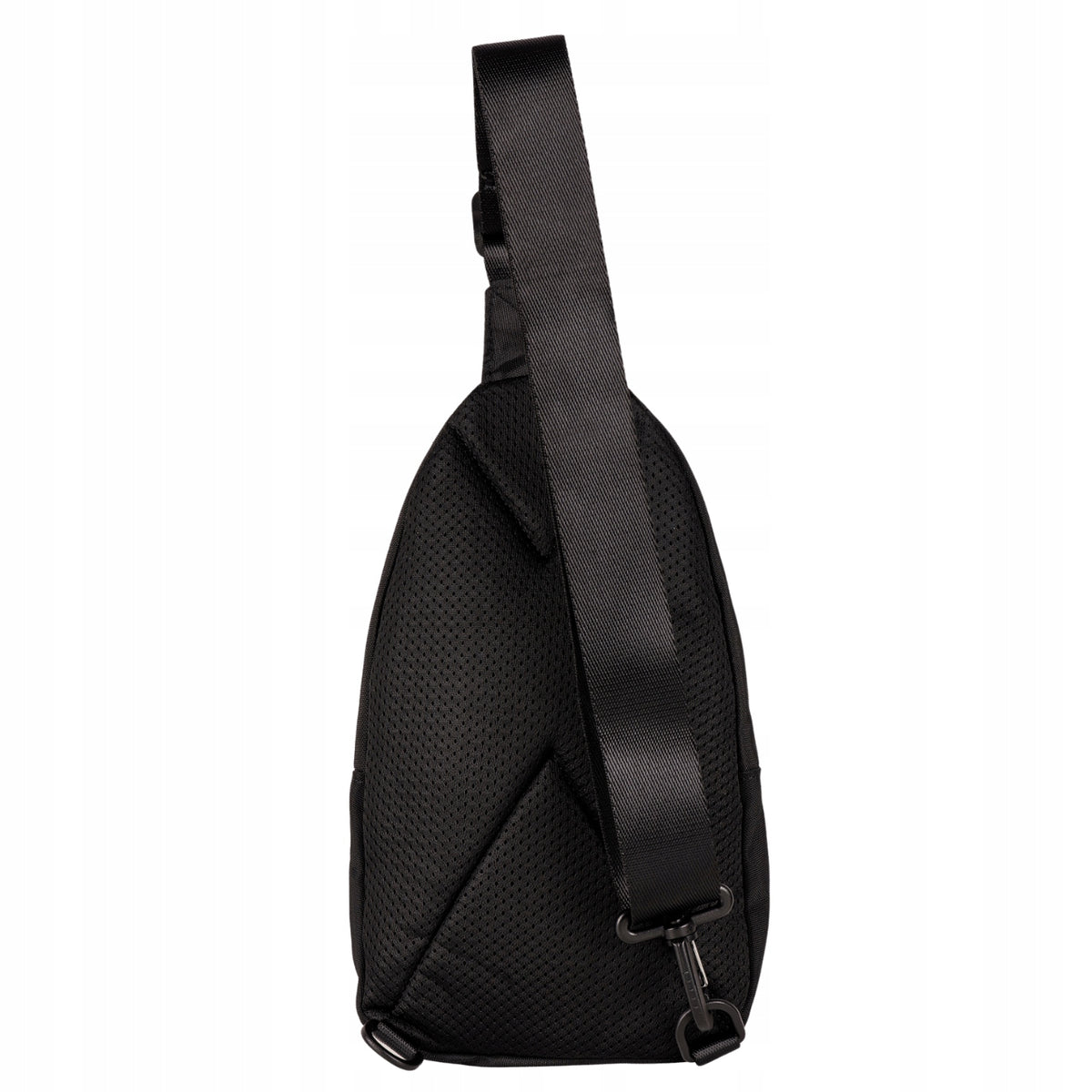 Mini Backpack worn over the shoulder or Bum Bag Crossbody One Harness Wings 007C Manufacturer code SKY007-BLACK
