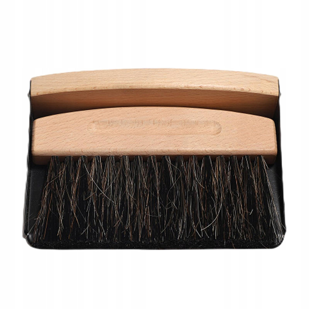 Mini Broom Dustpan Set Compact Size Versatile Household Cleaning Wood black Brand no brand