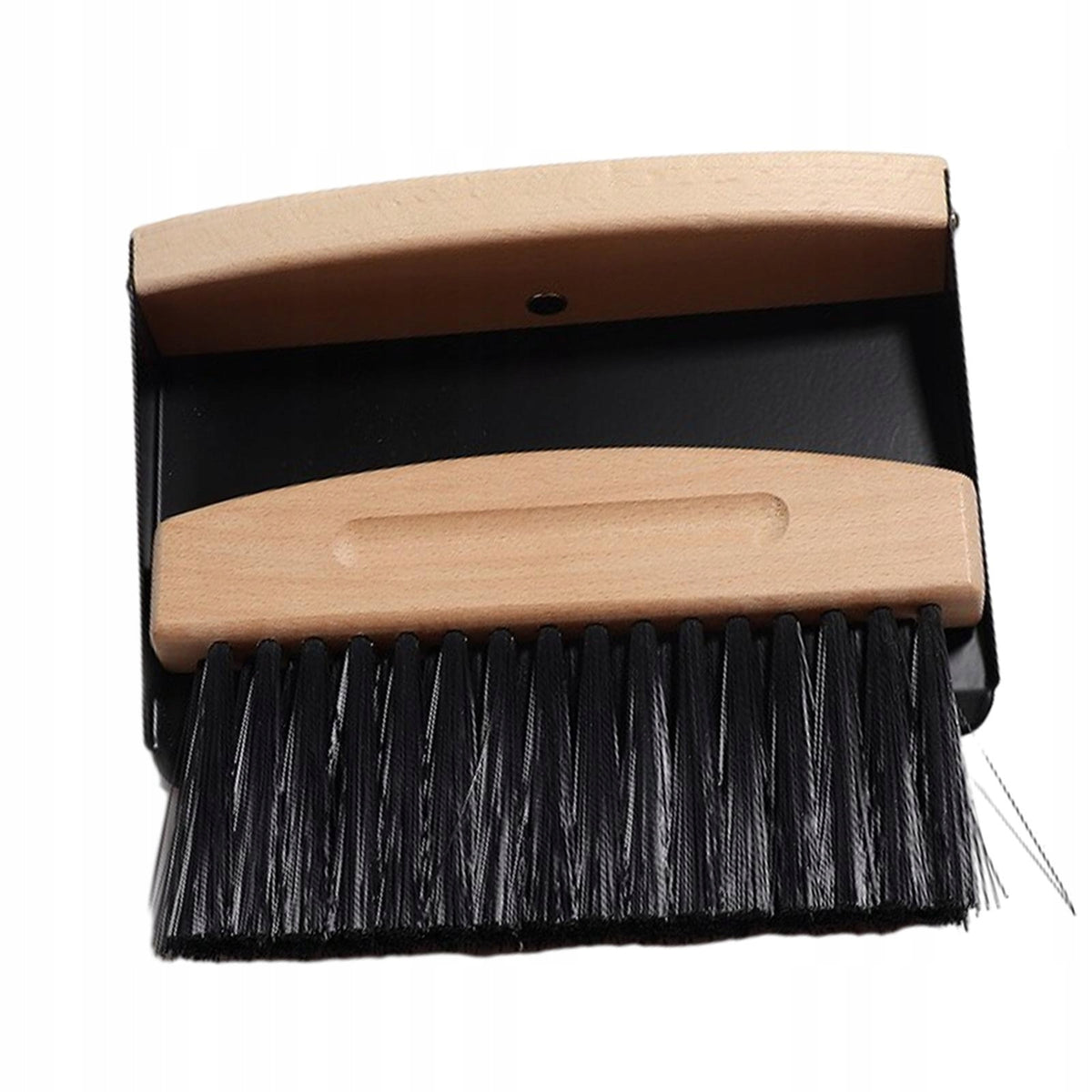 Mini Broom Dustpan Set Small Versatile Household black PET bristles Brand no brand