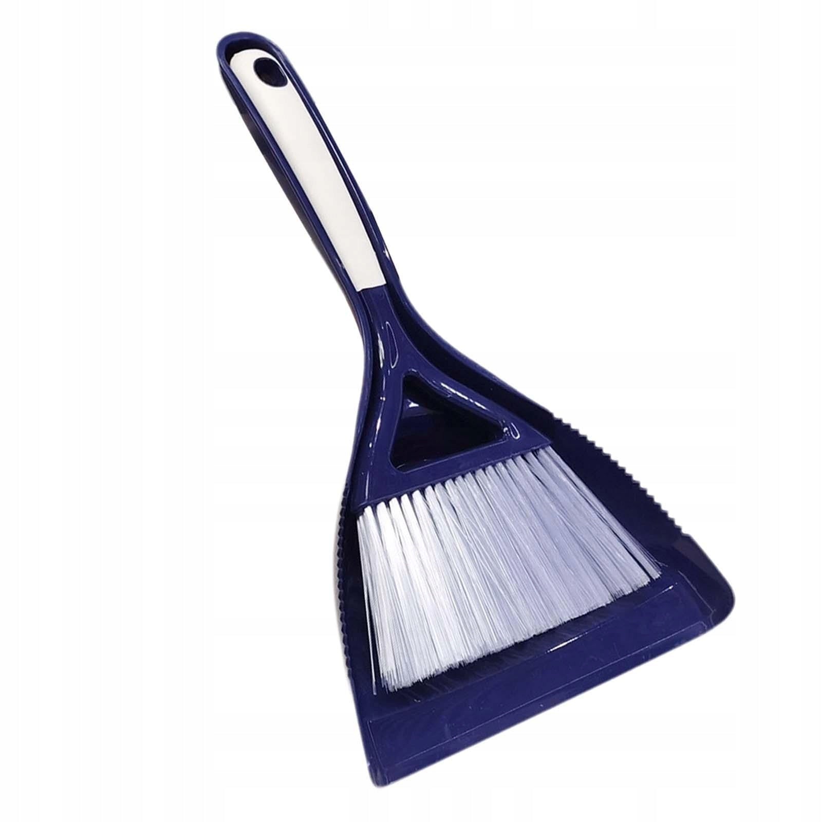 Mini Broom and Dustpan Mini Dustpan and Brush Set Hand Brush Sweeping Blue Packaging status original