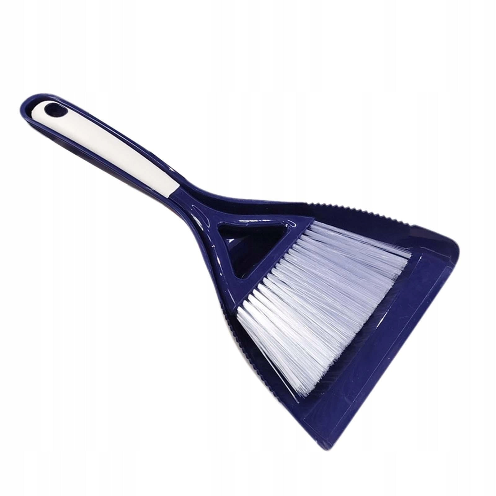 Mini Broom and Dustpan Mini Dustpan and Brush Set Hand Brush Sweeping Blue