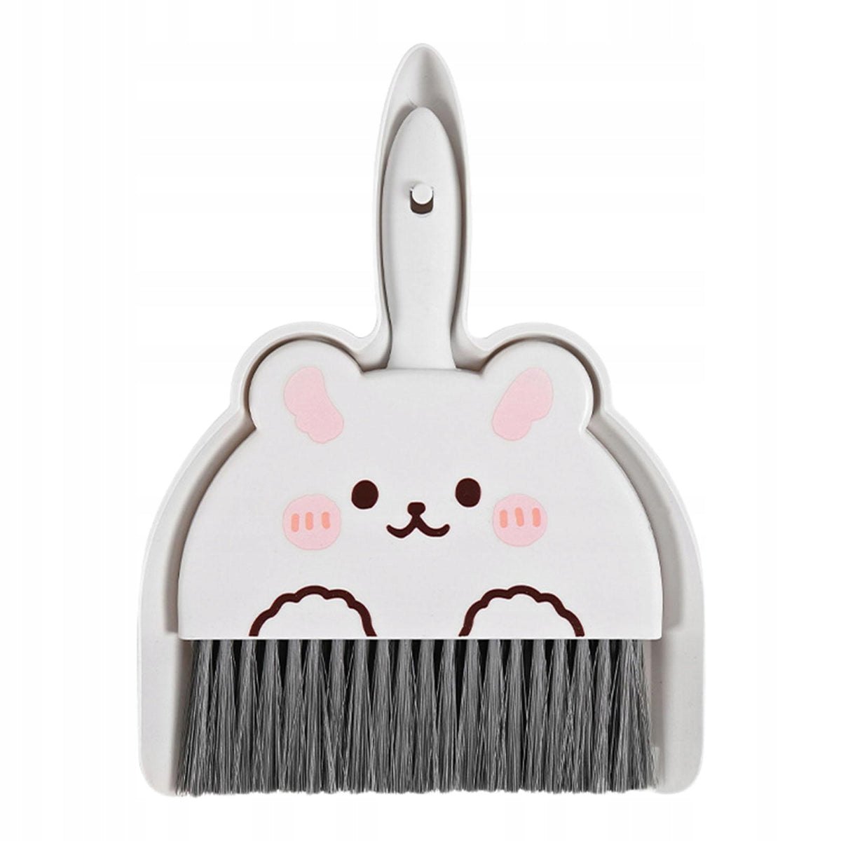 Mini Broom and Dustpan Set Little Housekeeping Helper Set white bunny Brand no brand