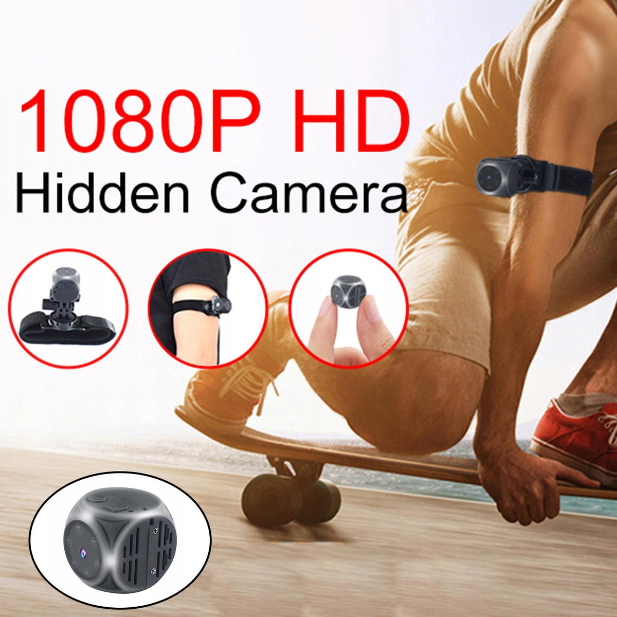 Mini Camera Cam Nanny For Car Outdoor Security Surveillance