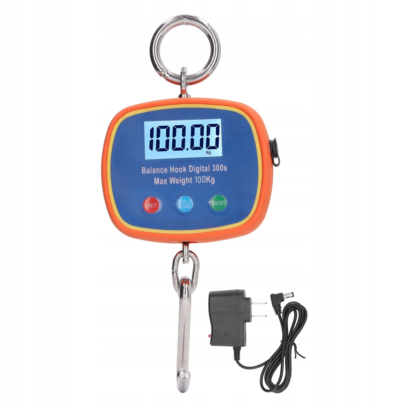 Mini Crane Scale, 90-240V Handheld Digital Hook Scale, Wear Resistant