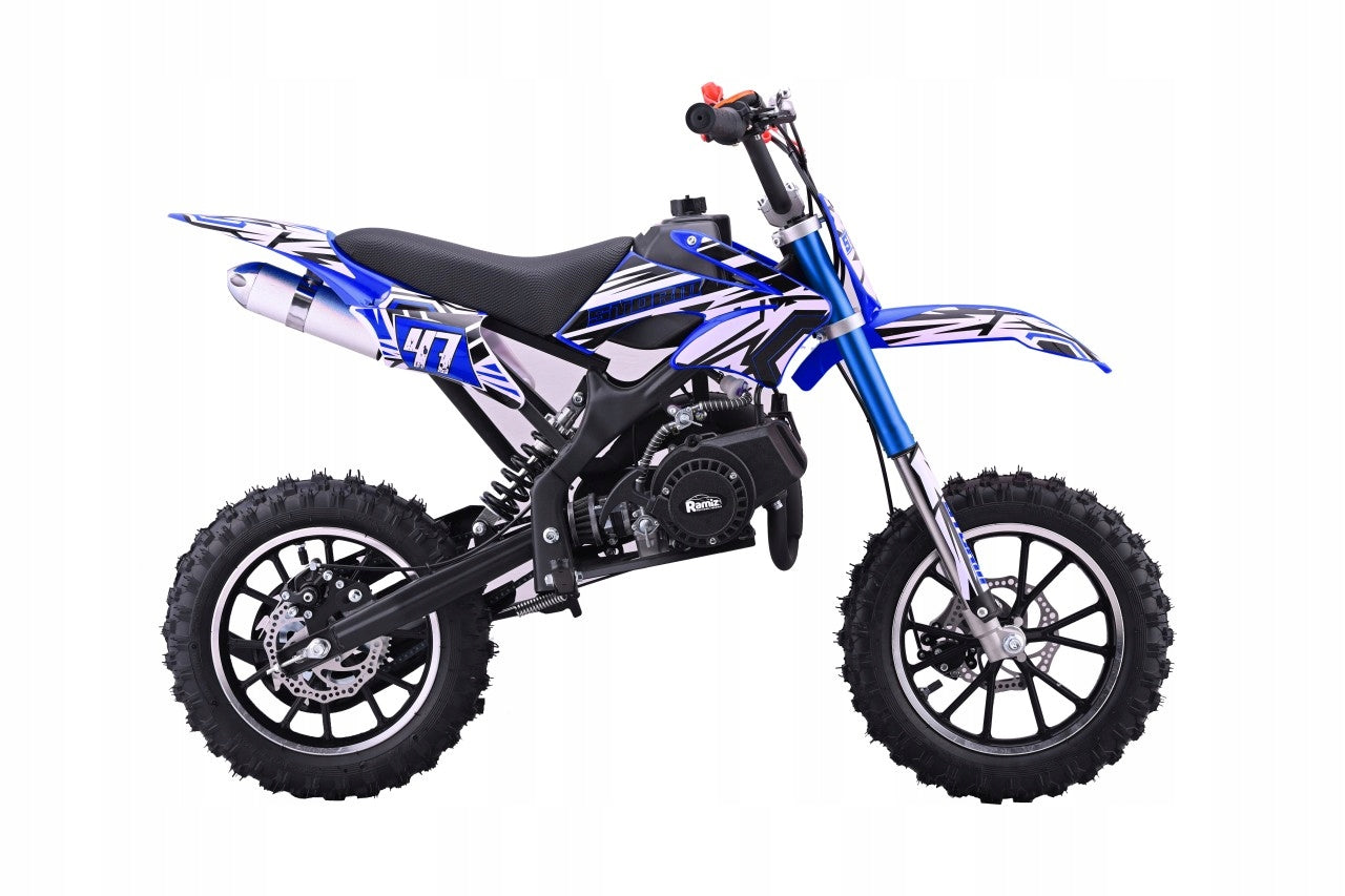Mini Cross 49cc STORM Combustion Motorcycle Kids Motorcycle 40km/h Blue Manufacturer code PSP.DB701SE..NIE