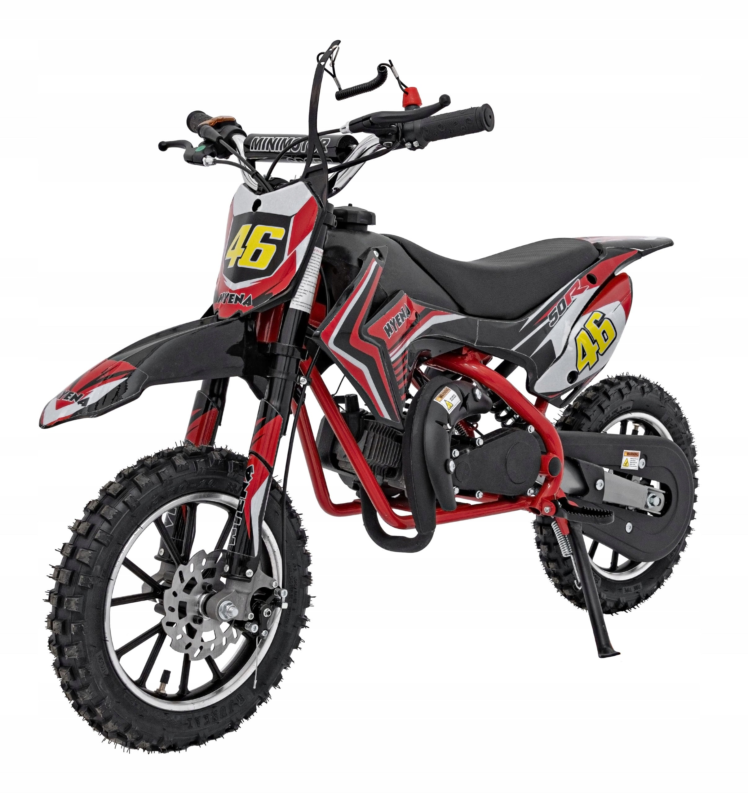 Mini Cross Combustion Motor for Kids RENEGADE 50R Red Manufacturer code PSP.DB709.CR