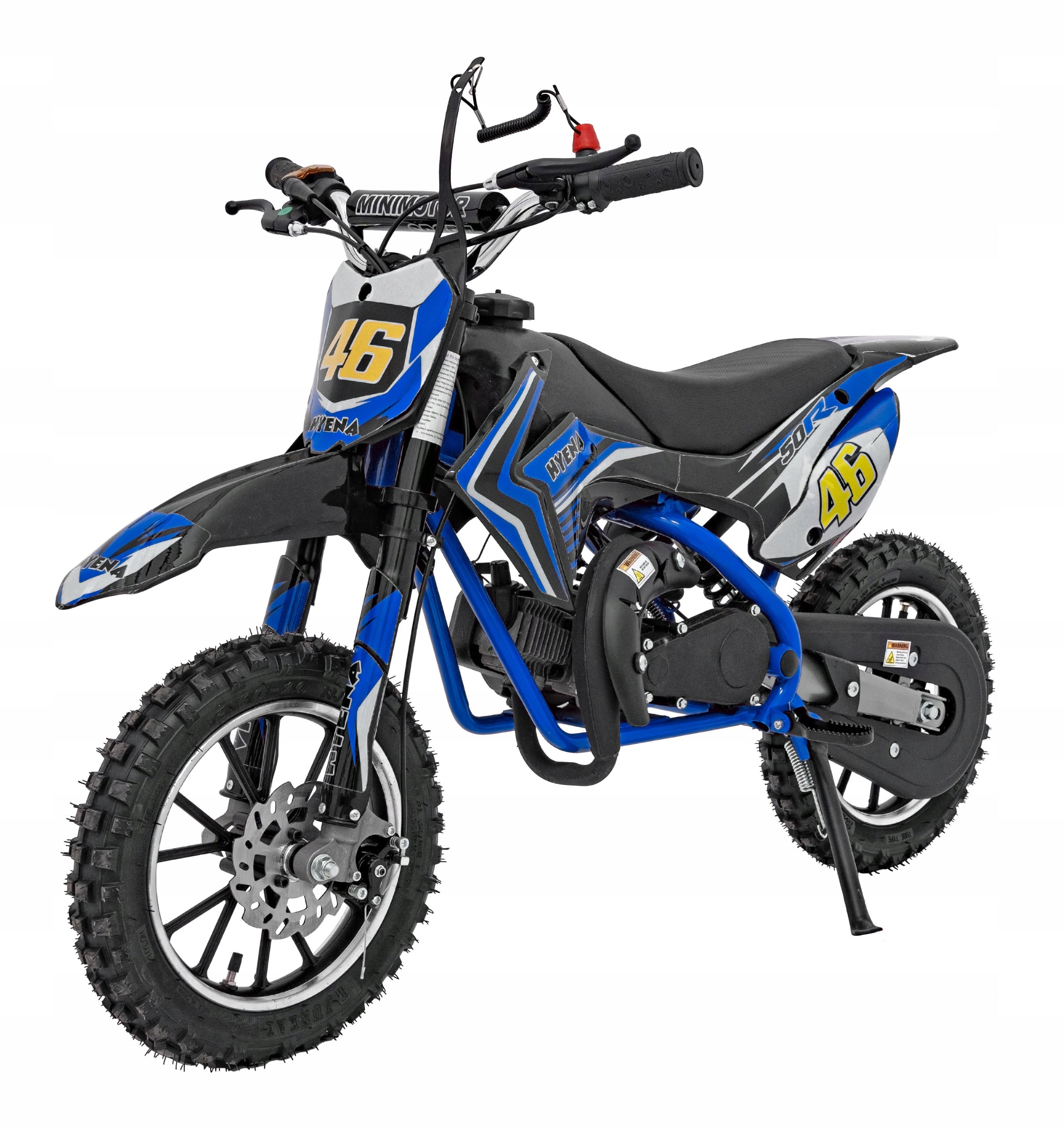 Mini Cross Motor Combustion RENEGADE 50R Blue 70 kg
