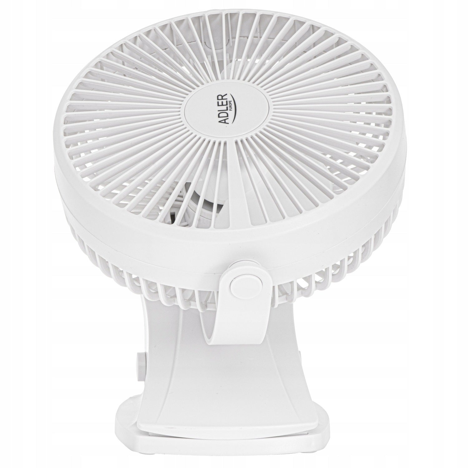 Mini Desk Fan Cordless Clip White Adler AD 7342 Manufacturer code AD 7342w