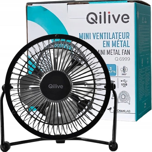Mini Desk Fan USB Q.6999 Qilive