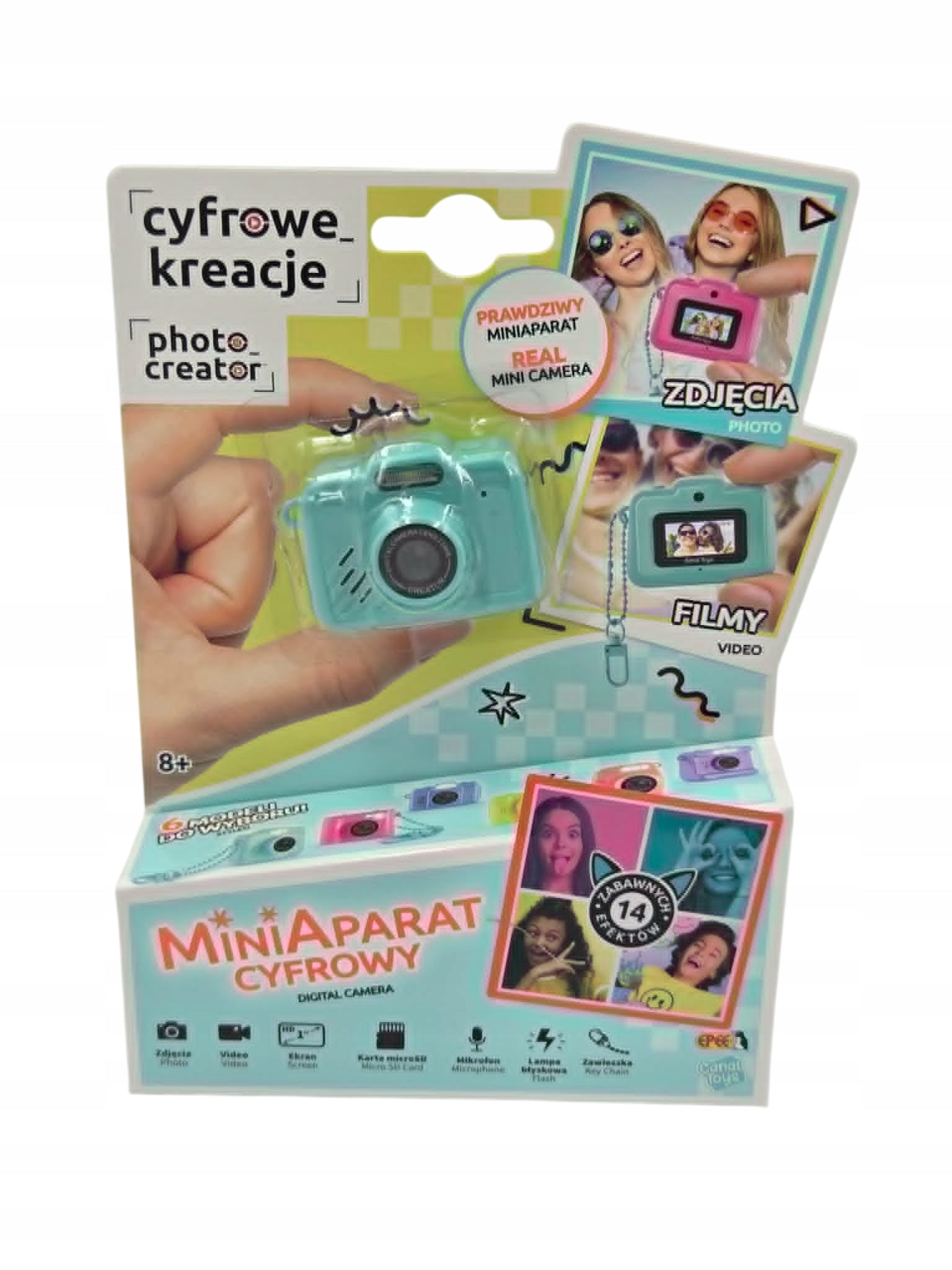Mini Digital Camera CLASSIC Green Epee Digital Creations