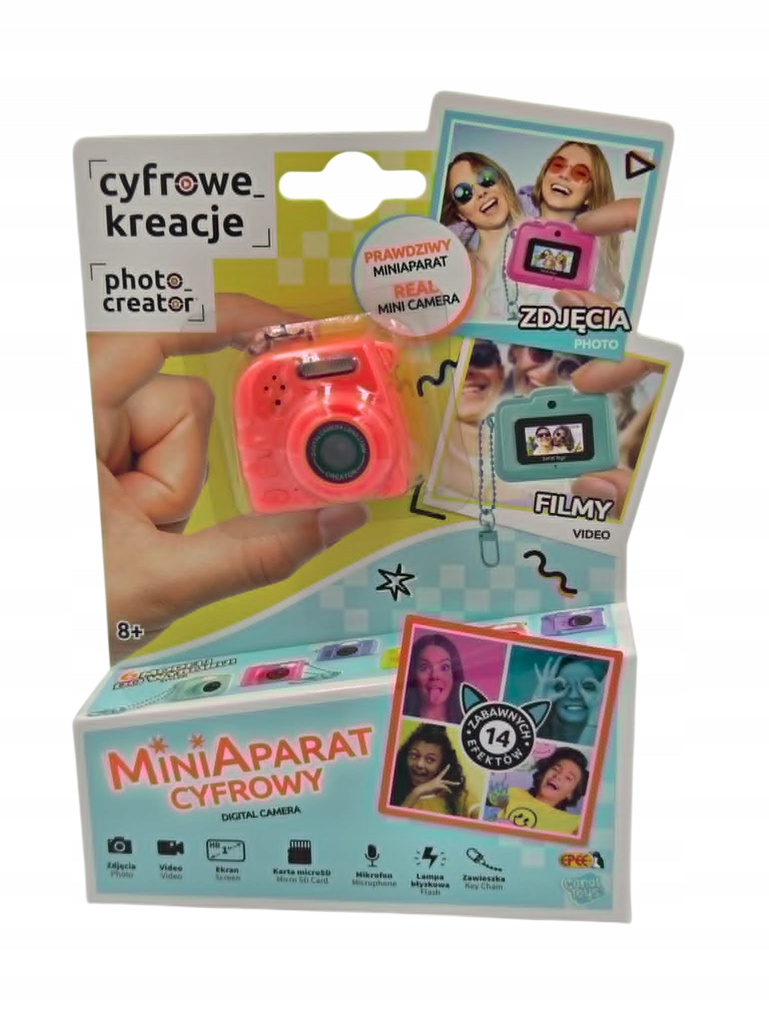 Mini Digital Camera INSTANT orange Epee Digital Creations