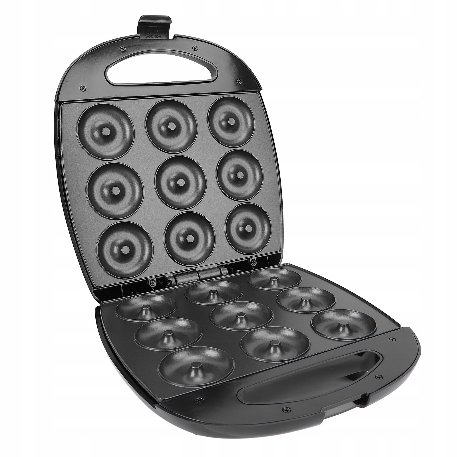 Mini Donut Maker 9 Holes Iron Aluminum Sideless Electric 89