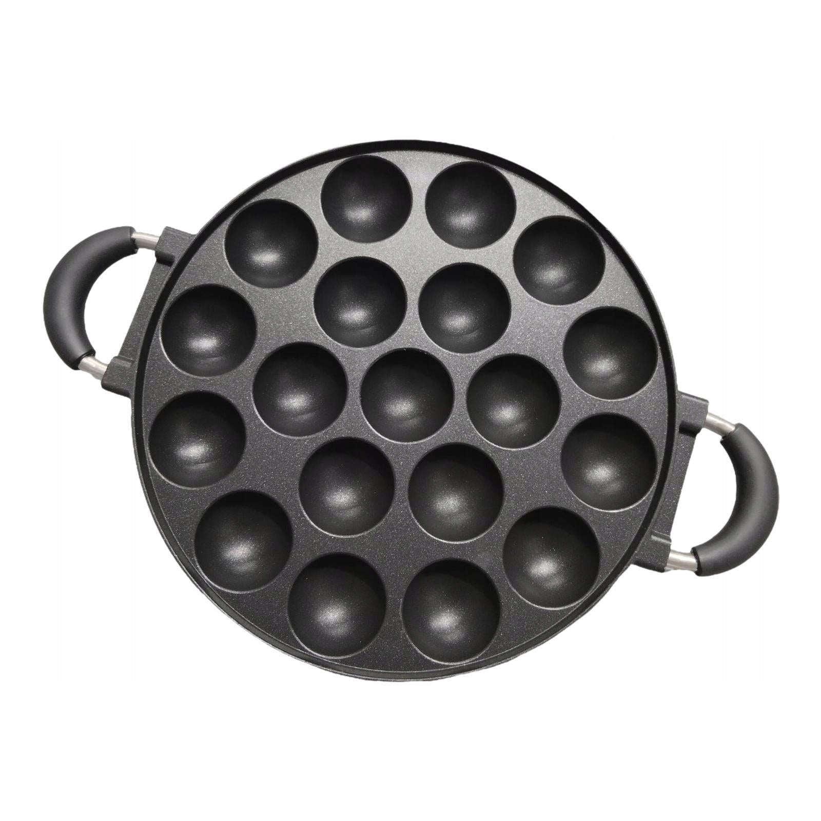 Mini Donuts Maker Pan Donut Oven Pan Egg Frying Pan Homemade 19 Hole Packaging status original