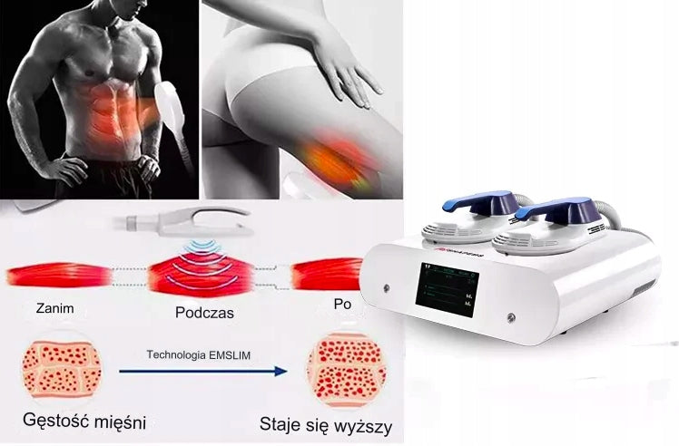 Mini EMS IQPRO Fat Tissue Reduction Device RF Muscle Building Body parts stomach calves back buttocks shoulders