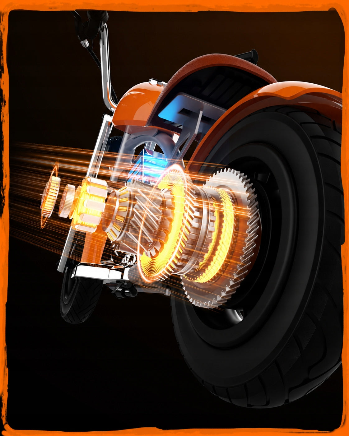 Mini Electric Motorcycle for Kid 320W 18V 5.2Ah 25km/h 15KM 12" 45KG Age 3+ Manufacturer code 0766619477540